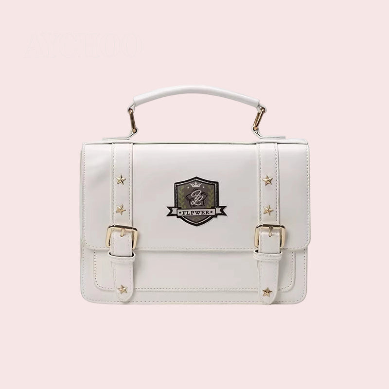JK-Style Backpack for Academic Fashion, Versatile & Spacious Single-Shoulder Crossbody Bag itabag