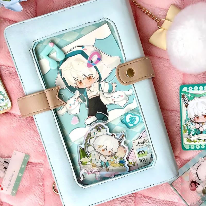 Multi-Color Bow Zippered Anime Daily Original Cute Bowknot Diary Pain Card Small Capacity Sweet Japanese College Style Princess Ita Wallet