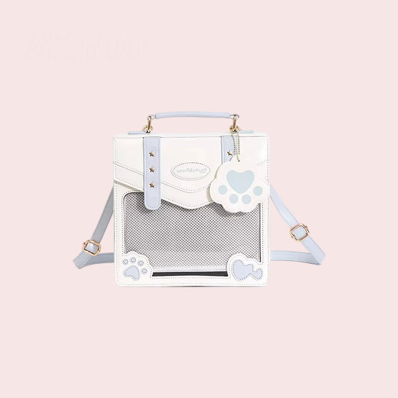 Petite Itabag - Versatile Clear Crossbody for Anime Badges