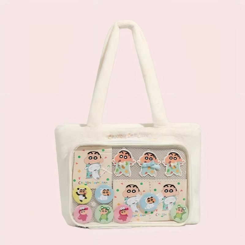 Leather Multi-Color Zippered Daily Sweet Japanese College Style Ita Shoulder Bag