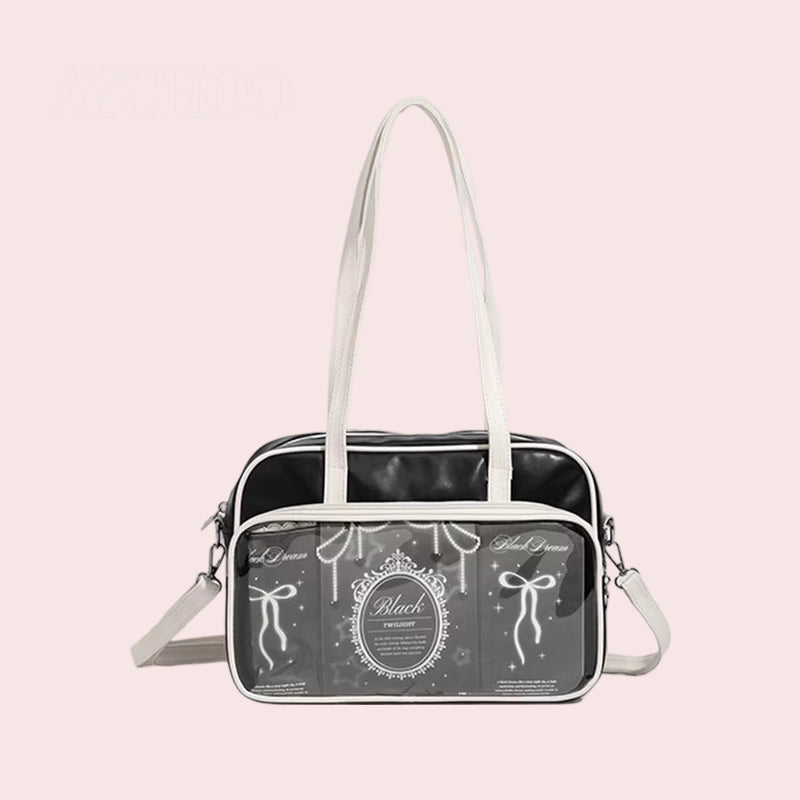 Large-Capacity Student ACG Fan 20cm Doll Bag Handheld Crossbody Itabag