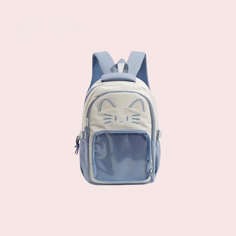 Large Capacity Ita Bag Backpack for Middle School Students, Anime Themed Backpack itabag